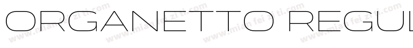 Organetto Regular Ext字体转换